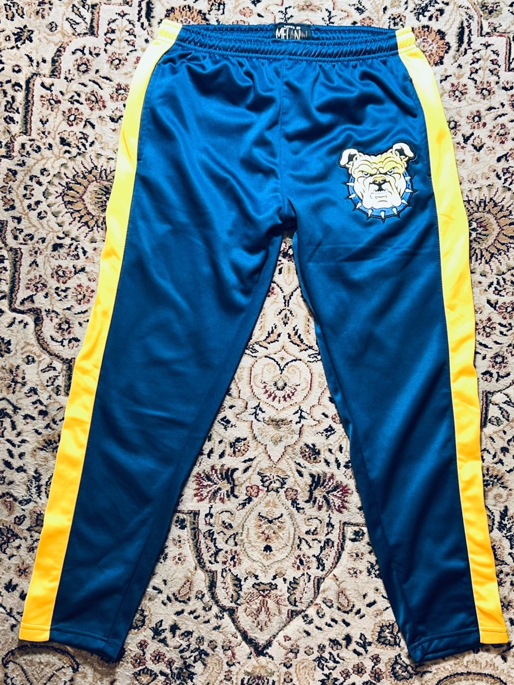 Tones of Melanin NC A&T State University Aggies Track Pants Men M Embroidered
